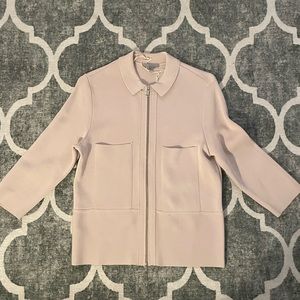 DUSTY PINK SWEATER/BLAZER FROM COS SIZE XS